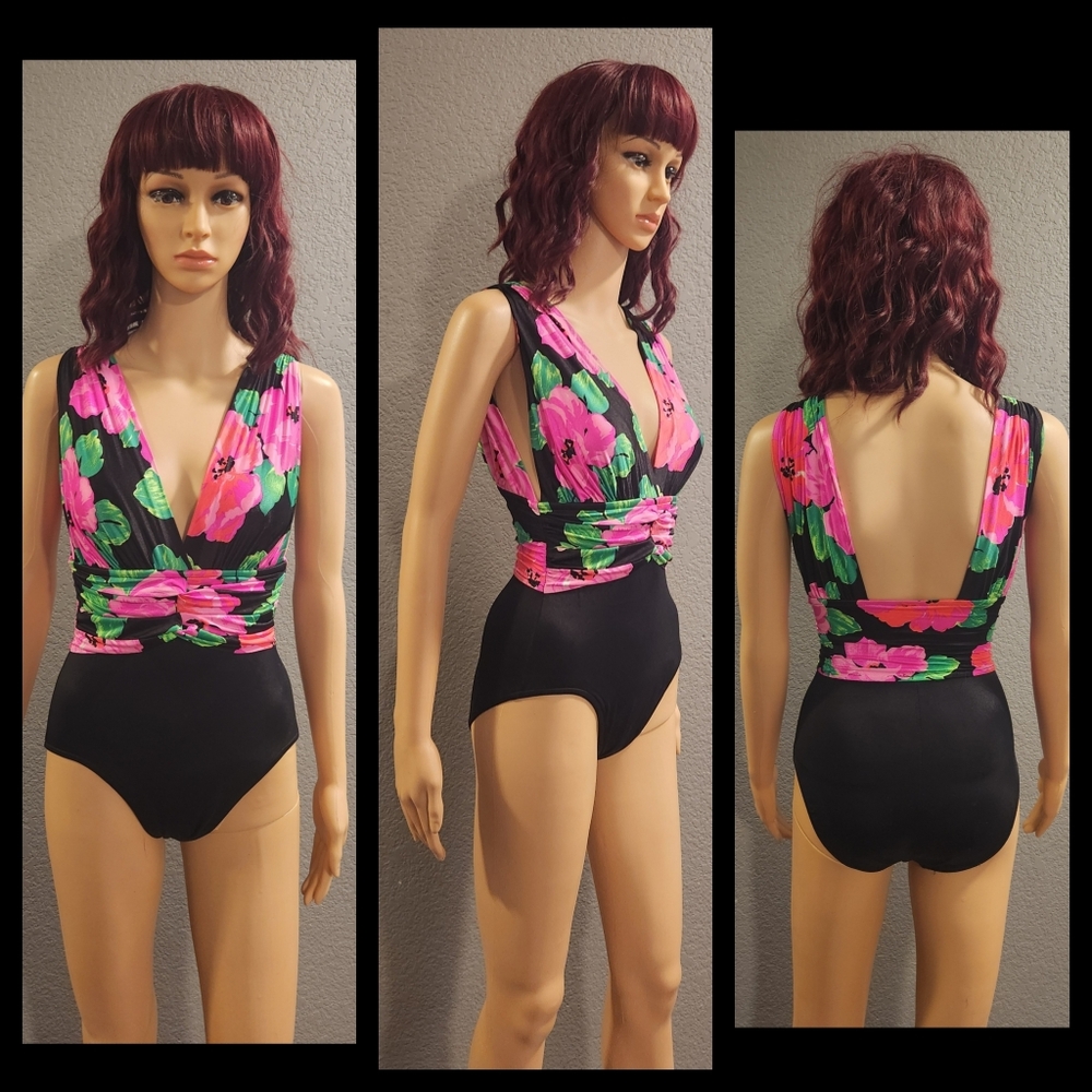 VTG Retro One Piece Swimsuit